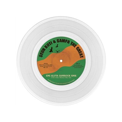SEUN KUTI & EGYPT 80 & SAMPA THE GREAT - EMI ALUTA (ZAMROCK REMIX) / EMI ALUTA (45 EDIT) - 7"