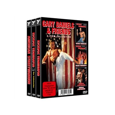 3-DVD-BUNDLE PACK - GARY DANIELS & FRIENDS - 3 KICKBOXER-DVDS - DVM