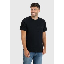 Vintage Industries - 3546 Gray Pocket T-Shirt - black