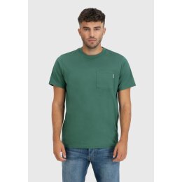 Vintage Industries - 3546 Gray Pocket T-Shirt - bright...