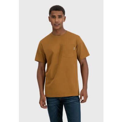 Vintage Industries - 3546 Gray Pocket T-Shirt - duck