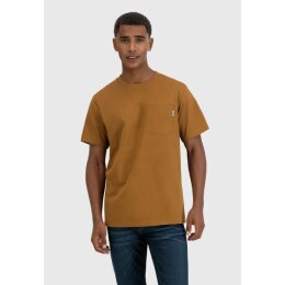 Vintage Industries - 3546 Gray Pocket T-Shirt - duck M