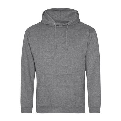 Just Hoods - College Hoodie (JH001) - graphite heather