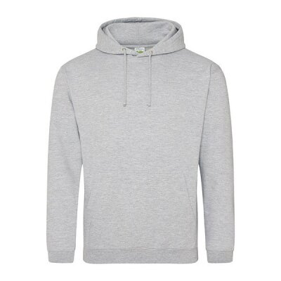 Just Hoods - College Hoodie (JH001) - heather grey