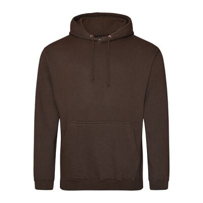 Just Hoods - College Hoodie (JH001) - hot chocolate