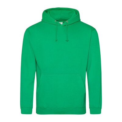 Just Hoods - College Hoodie (JH001) - kelly green