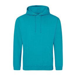 Just Hoods - College Hoodie (JH001) - lagoon blue