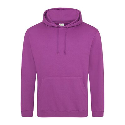 Just Hoods - College Hoodie (JH001) - magenta magic  XXL