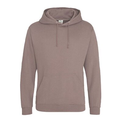 Just Hoods - College Hoodie (JH001) - mocha brown