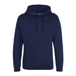 Just Hoods - College Hoodie (JH001) - navy smoke