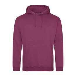 Just Hoods - College Hoodie (JH001) - plum