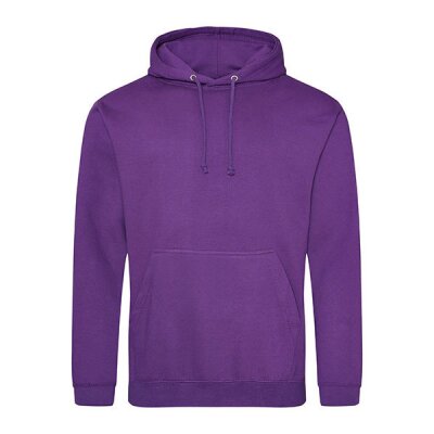 Just Hoods - College Hoodie (JH001) - purple