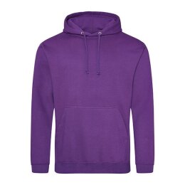 Just Hoods - College Hoodie (JH001) - purple