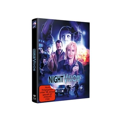 LIMITED MEDIABOOK EDITION [BD + BONUS DVD] - CYNTHIA ROTHROCK: NIGHT VISION - MEDIABOOK - BRM