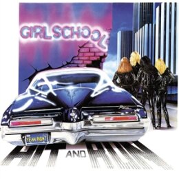GIRLSCHOOL - HIT AND RUN (MAGENTA MARBLE VINYL) - LP