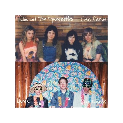 JULIA & THE SQUEEZETTES / LYNC - CUE CARDS - 7"