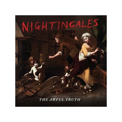 NIGHTINGALES, THE - THE AWFUL TRUTH (RED VINYL) - LP