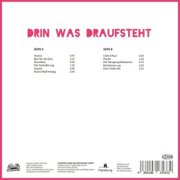 SCHNUPPE - DRIN WAS DRAUFSTEHT (RANDOM COLOURS) - LP