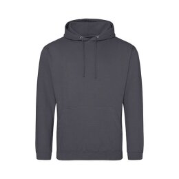 Just Hoods - College Hoodie (JH001) - shark grey L