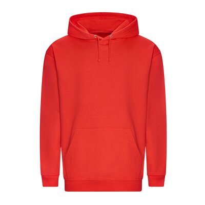 Just Hoods - College Hoodie (JH001) - soft red