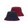 Neutral - Reversible Bucket Hat (O93061) - navy/bordeaux