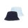 Neutral - Reversible Bucket Hat (O93061) - navy/light blue