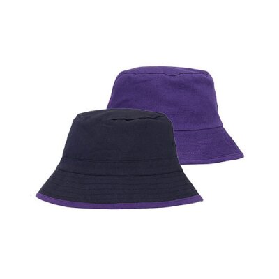 Neutral - Reversible Bucket Hat (O93061) - navy/purple