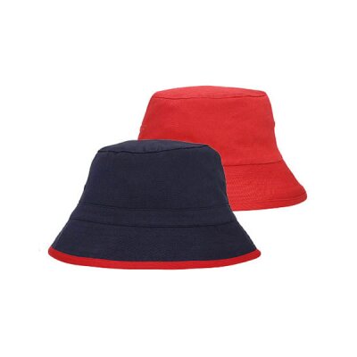 Neutral - Reversible Bucket Hat (O93061) - navy/red