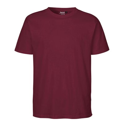 Neutral - Unisex Regular T-Shirt (O60002) - bordeaux 3XL