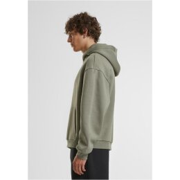 Build Your Brand - Fluffy Hoodie (BY284) - pale olive  XL