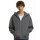 Build Your Brand - Fluffy Zip Hoodie (BY285) - magnet