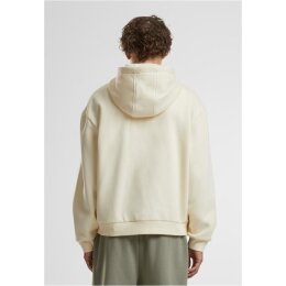 Build Your Brand - Fluffy Zip Hoodie (BY285) - white sand