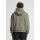 Build Your Brand - Fluffy Zip Hoodie (BY285) - pale olive