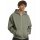 Build Your Brand - Fluffy Zip Hoodie (BY285) - pale olive L