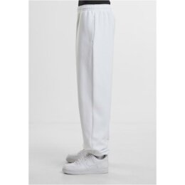 Build Your Brand - Fluffy Sweatpants  (BY286) - white