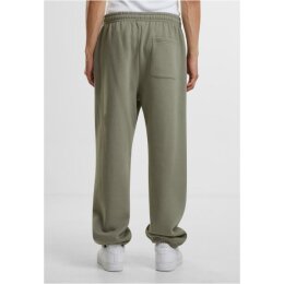 Build Your Brand - Fluffy Sweatpants  (BY286) - pale olive  XL