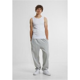 Build Your Brand - Fluffy Sweatpants  (BY286) - light asphalt