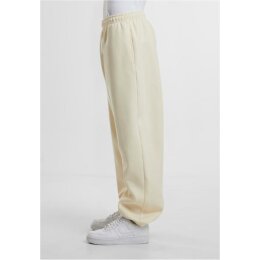 Build Your Brand - Fluffy Sweatpants  (BY286) - white sand