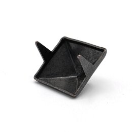 Pyramidenniete - ST031- schwarz - 12mm