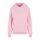 Build Your Brand - Ladies Fluffy Hoody (BY289) - soft pink