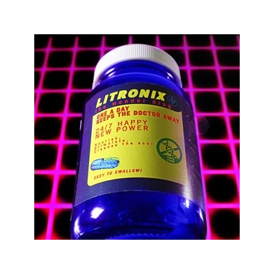 LITRONIX - ONE A DAY KEEPS THE DOCTOR AWAY (TRANSPARENT RED VINYL) - LP