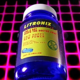 LITRONIX - ONE A DAY KEEPS THE DOCTOR AWAY (TRANSPARENT...