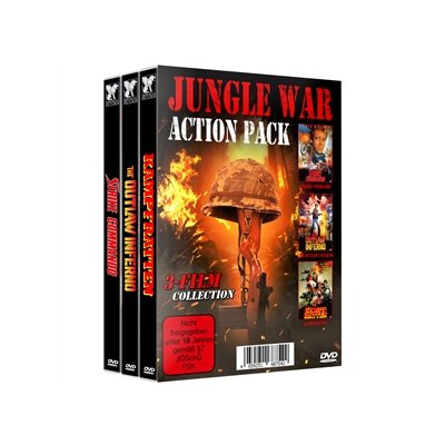3-DVD-BUNDLE PACK - JUNGLE WAR ACTION PACK - 3 FILME - DVM