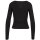 Urban Classics - TB7162 - Ladies Wide Neck Longsleeve - black 4XL