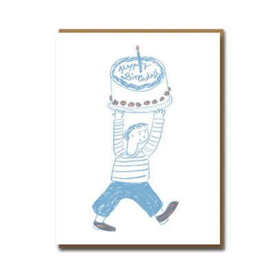 Grußkarte - Eggpress - Happy Birthday Cake - Karte mit Umschlag