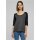 Urban Classics - TB733 - Ladies 3/4 Contrast Raglan Tee - charcoal / black  M