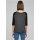 Urban Classics - TB733 - Ladies 3/4 Contrast Raglan Tee - charcoal / black  M
