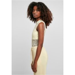 Urban Classics - TB2591 - Ladies Laces Body - softyellow L