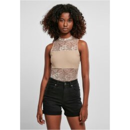 Urban Classics - TB2591 - Ladies Laces Body - softtaupe XL