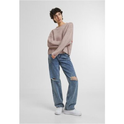 Urban Classics - TB7093 - Ladies Wide Basic Oversized Sweater - duskrose
